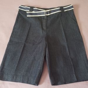 Belted shorts,  size 8